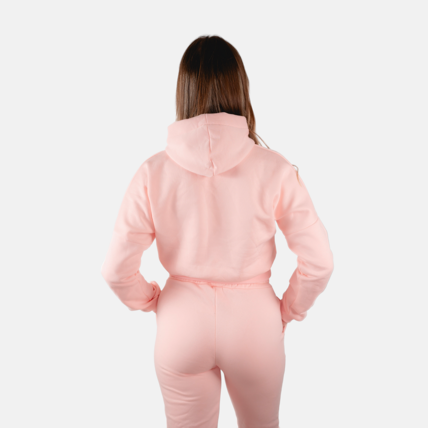 Crop roze komplet